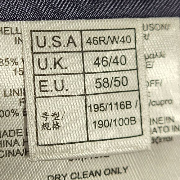 Brooks Brothers Fitzgerald Men's 46R Brooks Cool Grey Striped Jacket Sport Coat - Picture 8 of 15